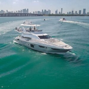 Azimut 70’ with Jet Ski
