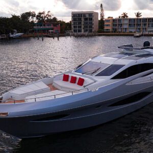 80’ Numarine with jacuzzi