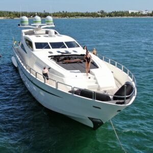 Leopard 115 with Jet ski and sea bobs